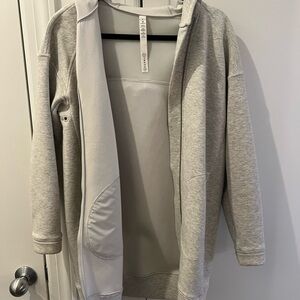 Lululemon Gray Hooded Jacket